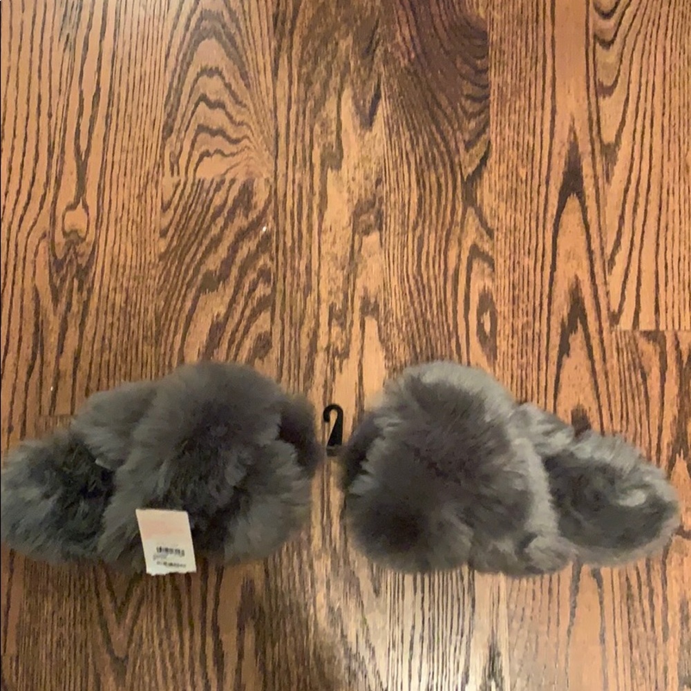 Make & Model Fuzzy Slippers - Picture 2 of 4
